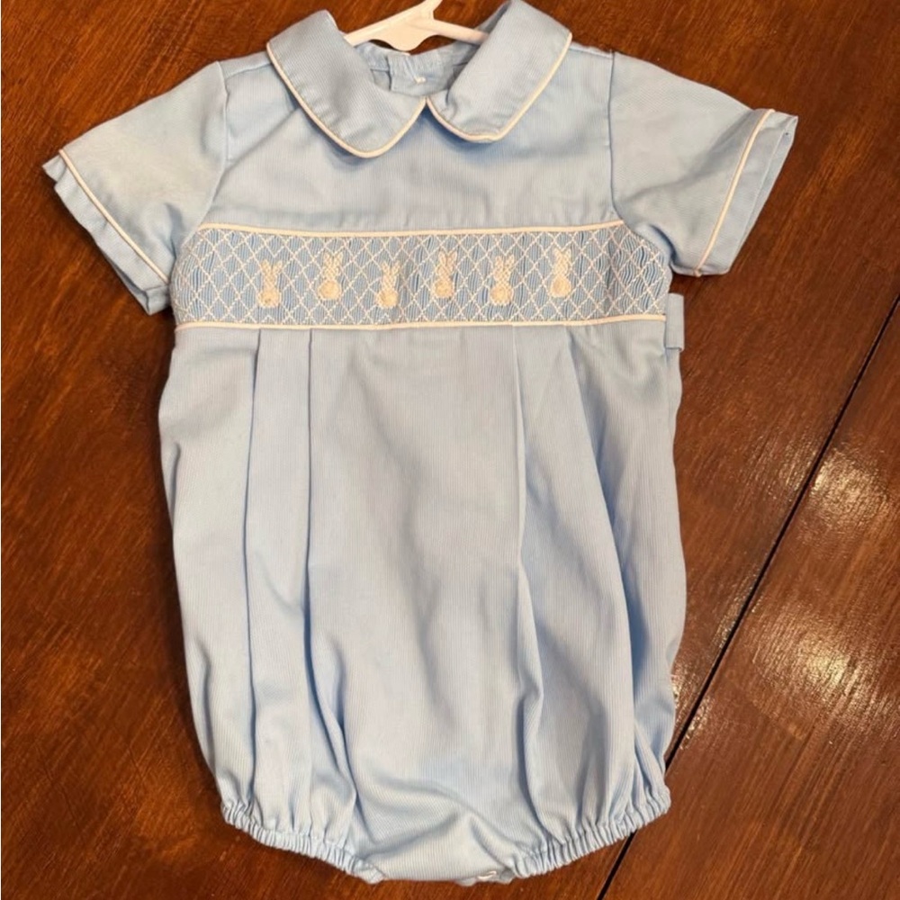 Blue Kids One Piece Romper